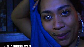 cad big ass party with ebony dancing and clothes ripped off