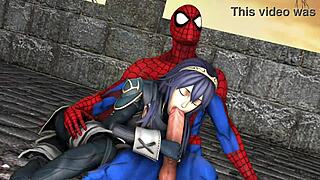 Lucina MAKES LOVE With Spider-Man