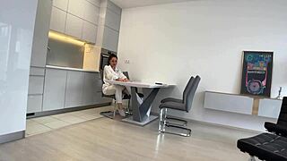 Busty Teen Bambola Edging Blowjob With Cum Denial In Pov.