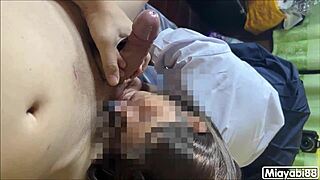 เย็ดแตกใน 18 ชุดนักเรียนไทยร้องครางเสียว อมควย เอามือบังหน้ากลัวหลุด 😈