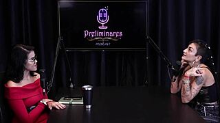 Tirou A Roupa Após A Convidada Falar Que Faz Conteúdo De Rotina Nas Redes Sociais Tem Muito Fé Na Cidade E Não Deixa As Coisas Te Afectar - Caroleta Roots Watch On Sheer Red