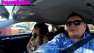 Latina gets creampie in casting