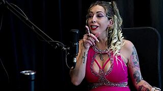 a fan helped with the bank robber client and his gangbang fetish tip - julia fontanelli in sheer red