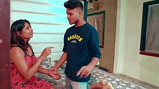 desi milky bhabhi gets seduced by plumber boy on the bed