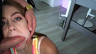 party girl selena love teasing her step daddy - dadlust, you want this young slut?