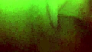 Ebony Babe Fingers Her Pretty Big Clit Solo