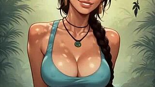 i watch lara croft's anal compilation scenes