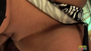 Fucking two horny MILFs in stockings at once is tough, but so hot!