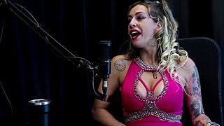 a fan helped with the bank robber client and his gangbang fetish tip - julia fontanelli in sheer red