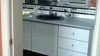 enjoying full sex with brother-in-law, receiving huge cumshots on body after handjob and masturbation