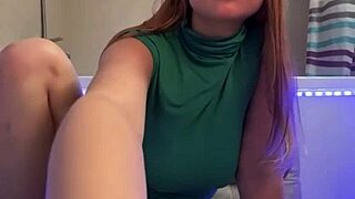 Does this sexy student masturbate in the bathroom?