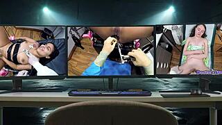 I dominate asia perez and mina ami in florida with handcuffs and humiliation