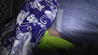 Best Friend's Mom Lies Wet on My Bed