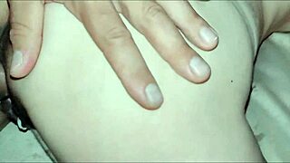 Milf gets anal fucked doggystyle in homemade video with beautiful ass