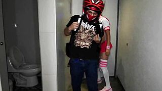 i cant believe im fuckin the uber eats guy, his big cock in my ass makin me moan