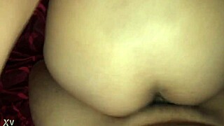 I love how my Mexican wife moans with her ass