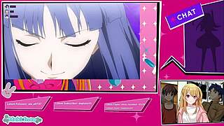 reacci�n a bukake de hombres extremadamente cachondos - kira 1