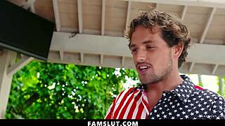 Step sisters excited to celebrate July 4th with stepbrother