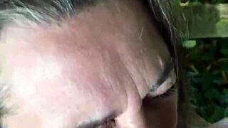 Why is this French slave trained with belt and piss in public humiliation?