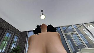 Selena Gomez POV sex tape on sofa 😍