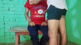 friends wife indian village anniversary gift after pussy playing