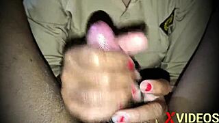 Wow, Schoolgirl Jerks Friend's Cock!