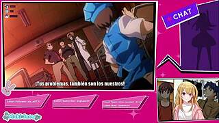 reacci�n a bukake de hombres extremadamente cachondos - kira 1