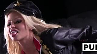 russian milf nikita von james is getting fucked by a machine