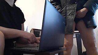 I Masturbate Riskily Near My Colleague In The Office!