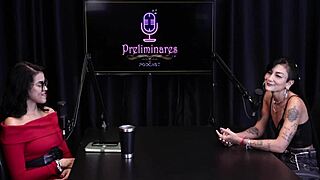 Tirou A Roupa Após A Convidada Falar Que Faz Conteúdo De Rotina Nas Redes Sociais Tem Muito Fé Na Cidade E Não Deixa As Coisas Te Afectar - Caroleta Roots Watch On Sheer Red