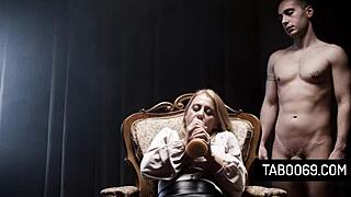 blonde doctor nikky thorne treats her patient in hospital