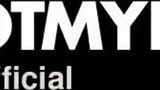 Milf With Big Tits Gets Fucked Hard By Black Guy In Bikini. She Rides His Huge Cock While Licking Balls.