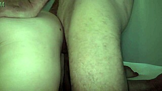 Kiwi MILF slut hauled by hair onto master's cock for hardcore cumshot 😈