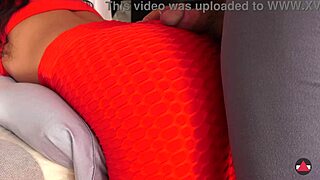 I COULDN'T BELIEVE she GAVE me a MASSAGE with a LOAD inside her WET PUSSY