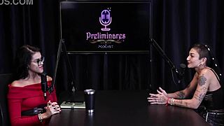 Tirou A Roupa Após A Convidada Falar Que Faz Conteúdo De Rotina Nas Redes Sociais Tem Muito Fé Na Cidade E Não Deixa As Coisas Te Afectar - Caroleta Roots Watch On Sheer Red