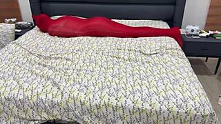 Ever wondered how tight pantyhose bondage stretches her limits?