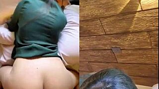 Tante Indonesia Dienot Bos di Kantor Doggy Bokong Gede