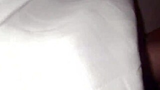 Emo stepsister sneaks under blanket for secret fuck with stepbrother