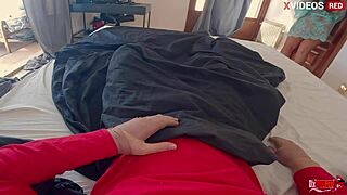 Stepmom Deepthroats Stepson's Load!