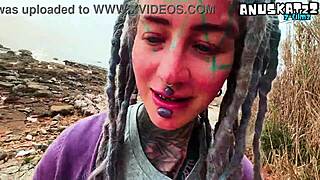 Public blowjob and big load of cum on face