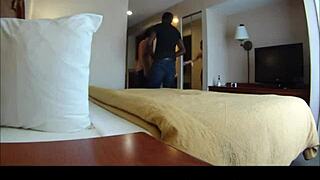 hey check out this wife sneaking a hidden cam fuck with a big black cock