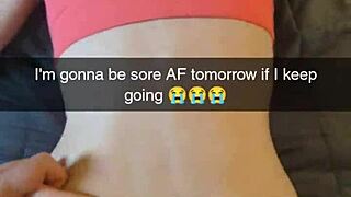 cheating yoga milf fucked raw by instructor cucked creampie snapchat