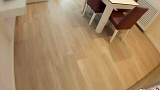 stepmom says give me that massage but ends up fucking and creampied by stepson