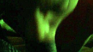 black latina goes deep on thick cock in homemade oral session