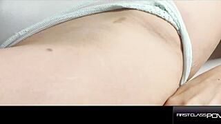 tiny whore throatin huge cock