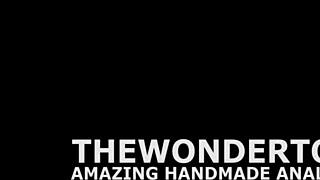 sasha beart stretches her asshole with the impaler and gets fisted hard