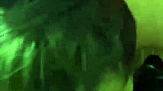 Kandy Kane chows down on thick meat.