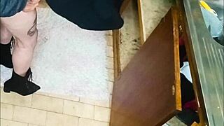 My neighbor asked me to fix her sink but we fucked instead