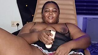 Lonely Horny Ebony Housewife Mara Exotic Solo Squirting Masturbation Full Video