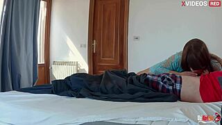 Stepmom Deepthroats Stepson's Load!